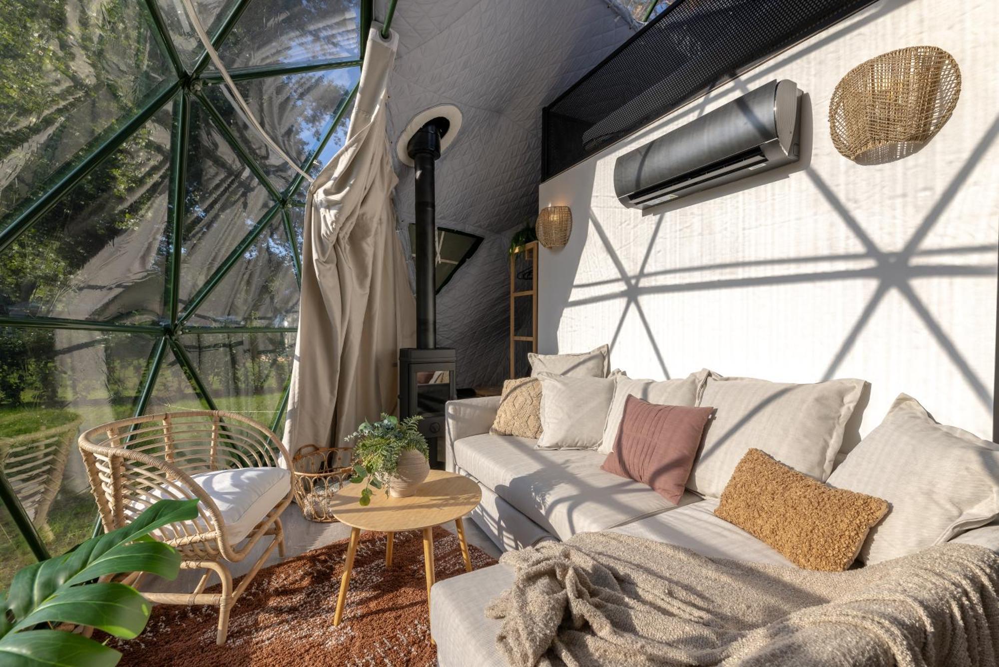 Lüks kamp alanı Glamping Escape To The Stars Under Skyline *