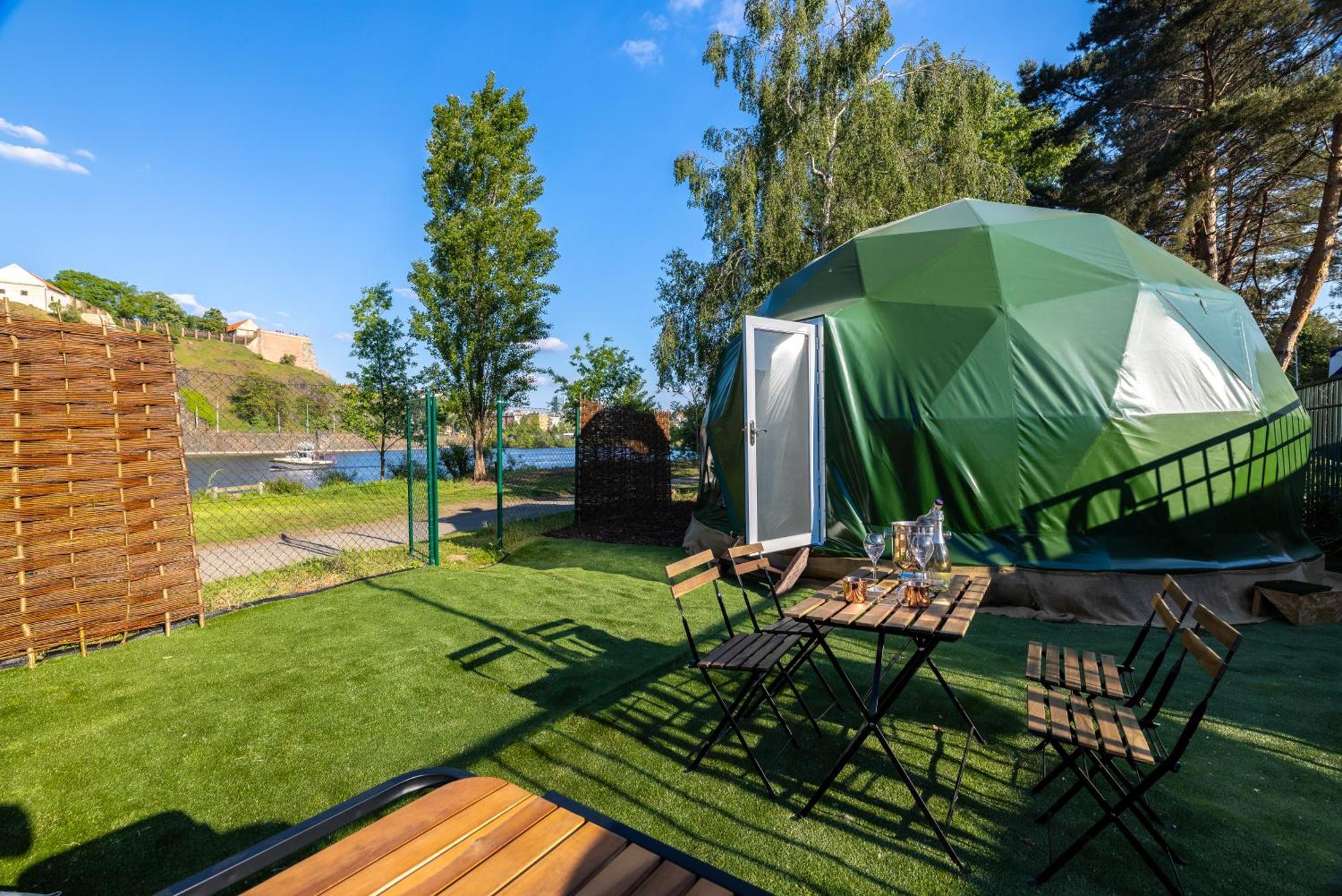 Lüks kamp alanı Glamping Escape To The Stars Under Skyline *