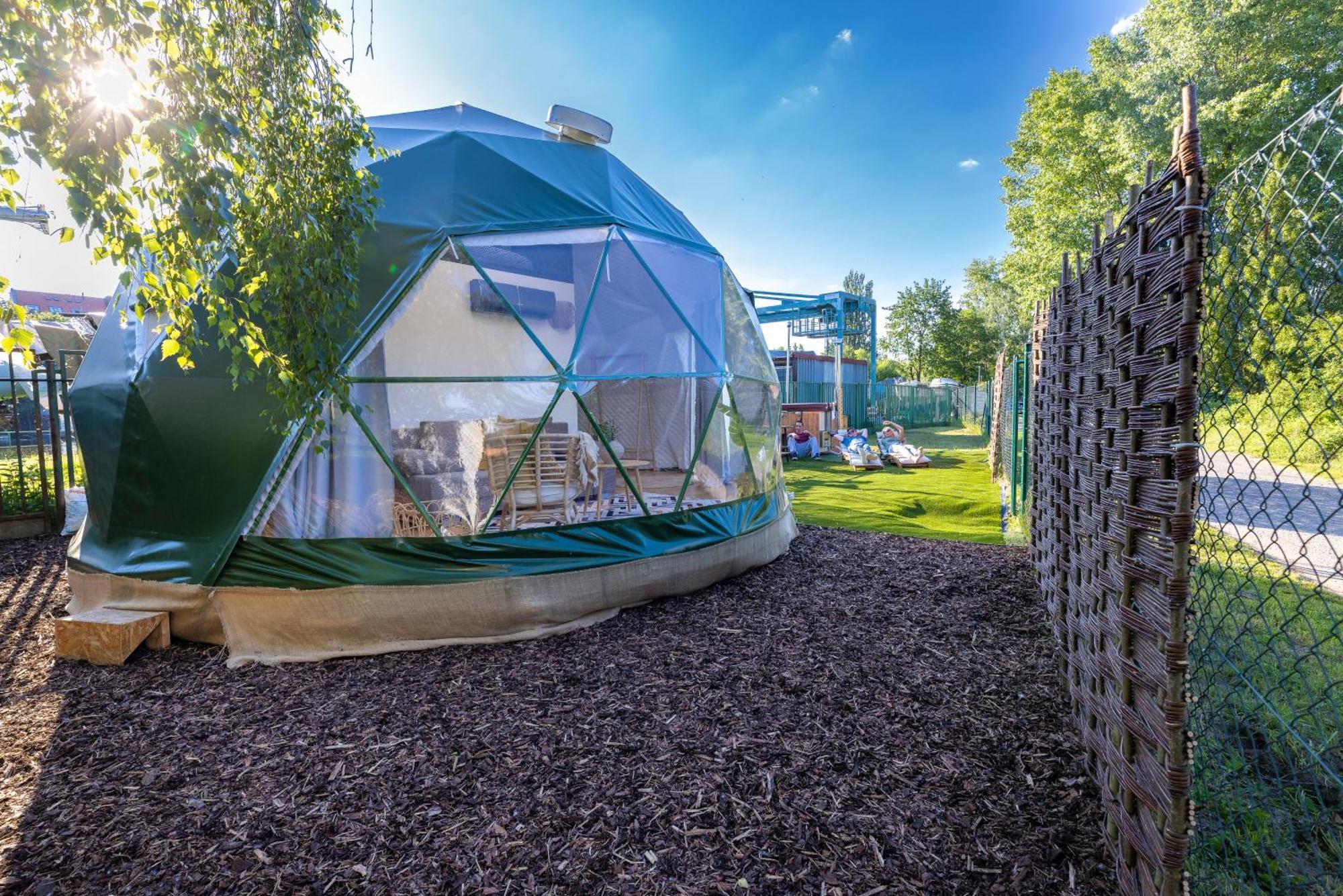 Glamping Escape To The Stars Under Skyline Lüks kamp alanı Prag